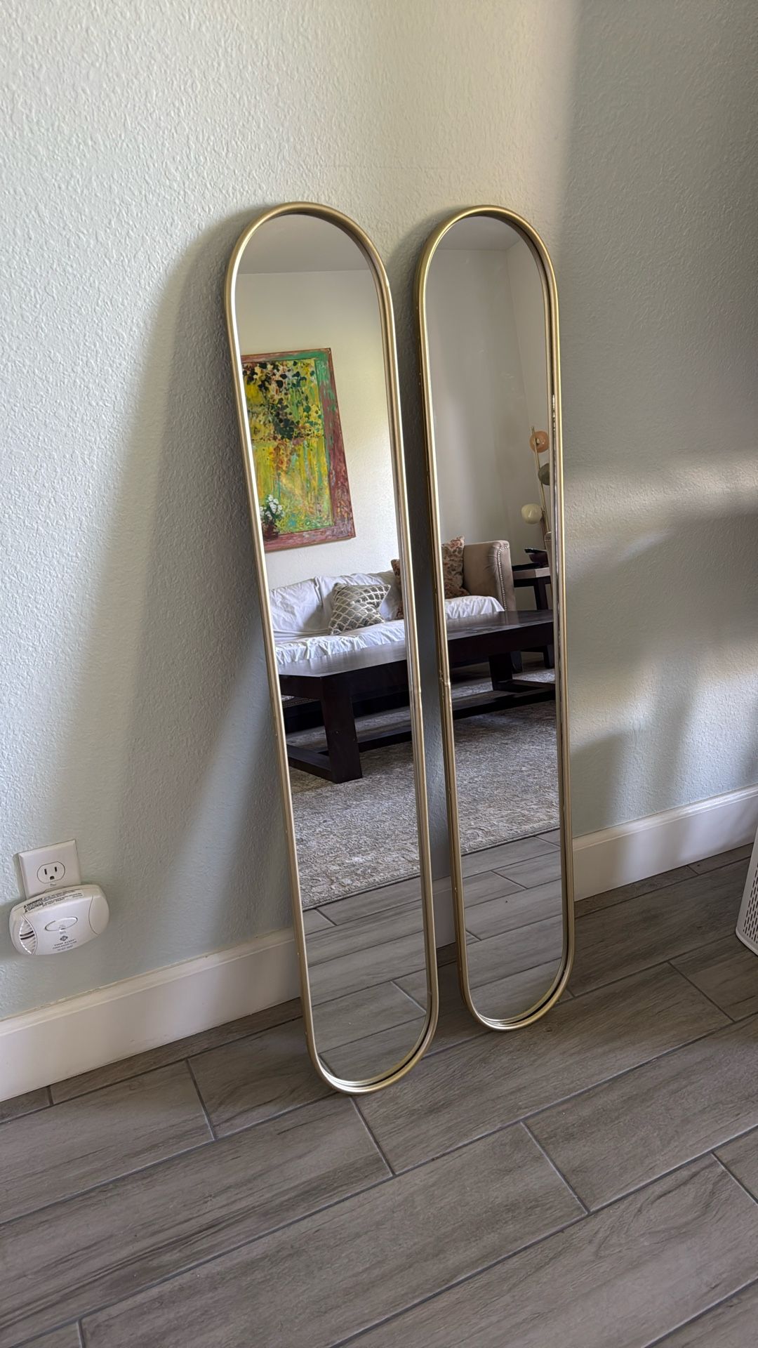 2 Accent Mirrors