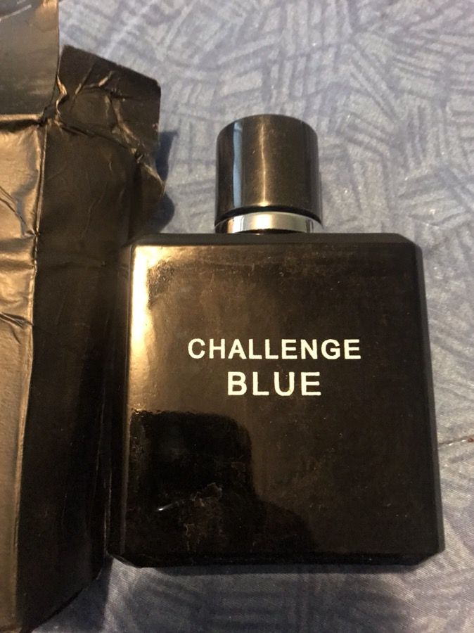 Challenge blue cologne. Never used.