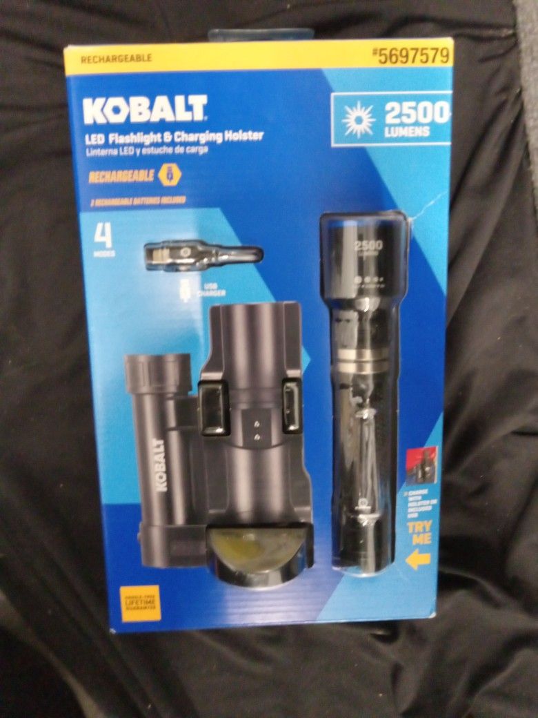 KOBALT FLASHLIGHT 2500 Lumens