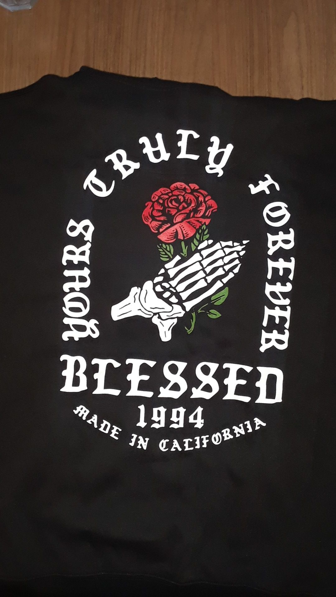 Yours Truly (Phora)"Blessed" Yours Truly Forever Black Hoodie