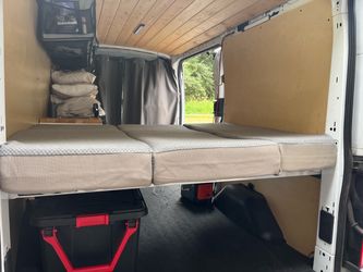 Camper Van Bed System Mattress & Aluminum Frame