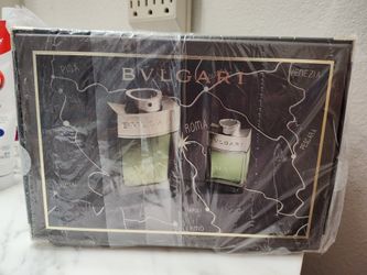New BVLGARI Man Wood Essence EDP fragrance gift set. - $99