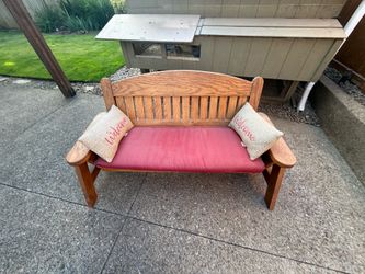 rocking bench