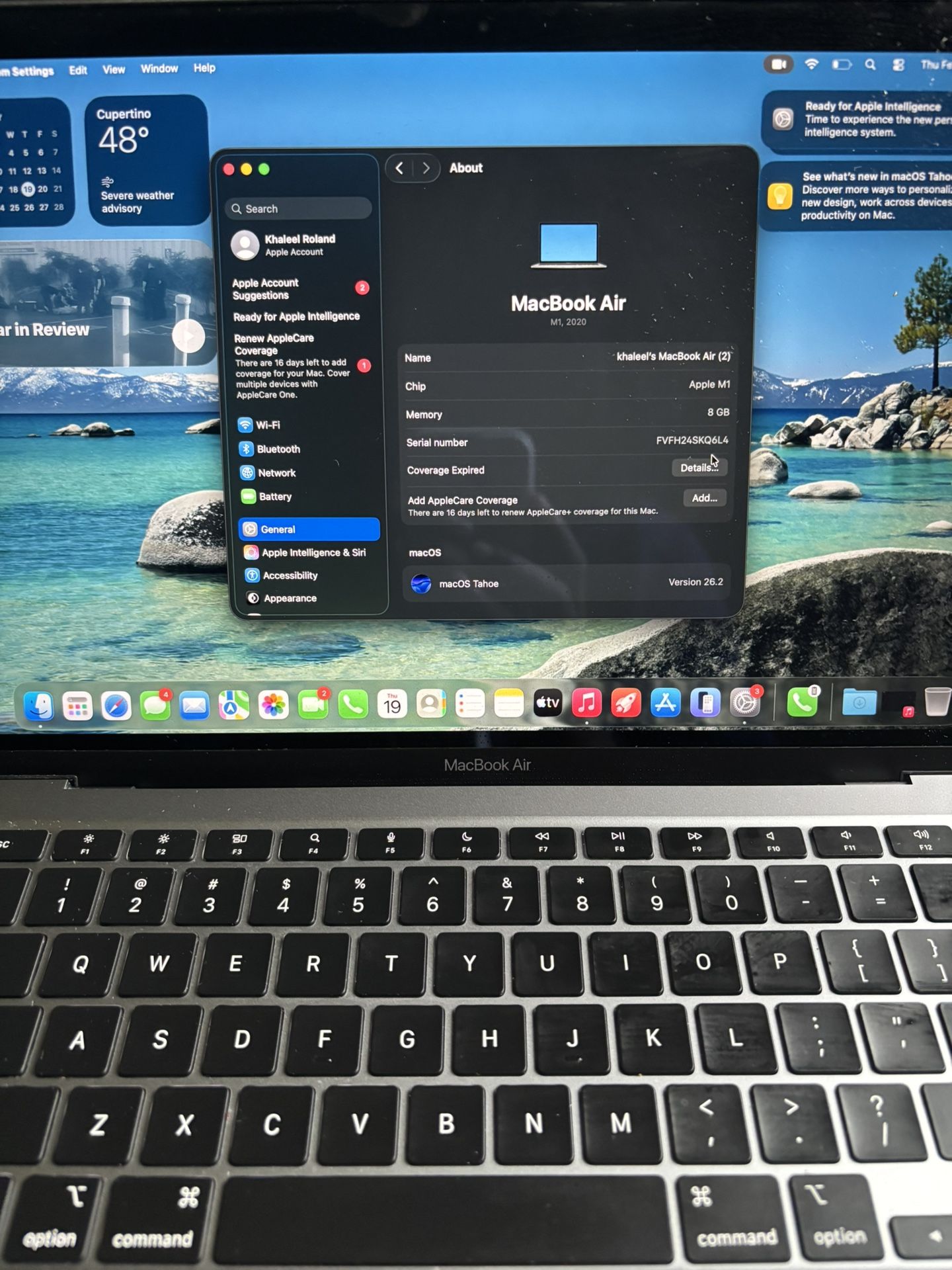 MacBook Air 13” M1 2020