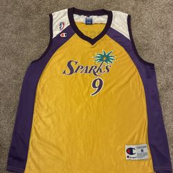 Wnba Sparks Jersey Vtg Leslie LA Basketball 