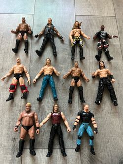 WWF action figures from 1(contact info removed) Titan Tron Jakks