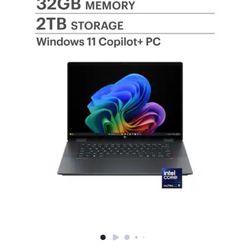 Hp Omnibook X Flip 16 Intel Ultra 9 32gb Ram And 2 Tb Storage