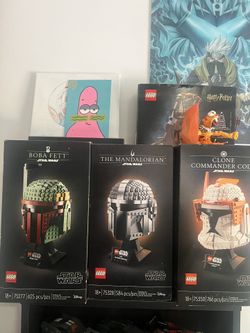 Selling My Lego Helmets