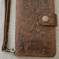 Handmade Leather iPhone Wallet Case