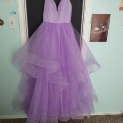 Lilac Prom Dress 