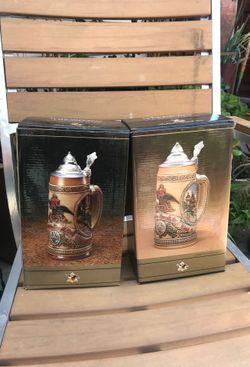 Budweiser Steins