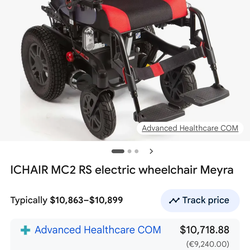 Electric wheelchair