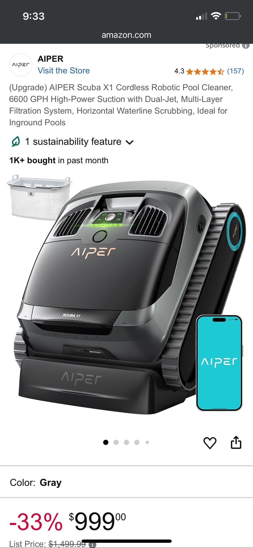 Robotic Pool Cleaner