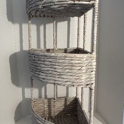 Corner Basket Shelf