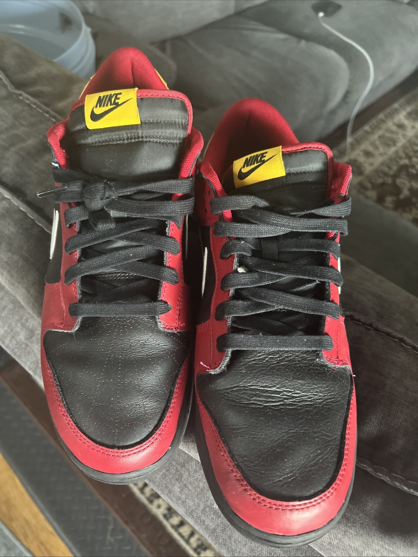 Nike Dunk Low Biker Tattoos.