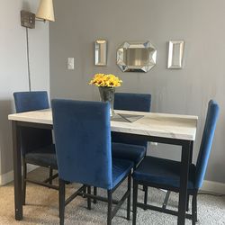 Dining Table With 4 Chairs