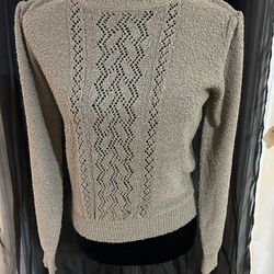 Weathervane Vintage Cable Knit Sweater (C026)
