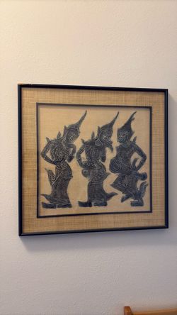 Vintage Thai Temple Rubbings