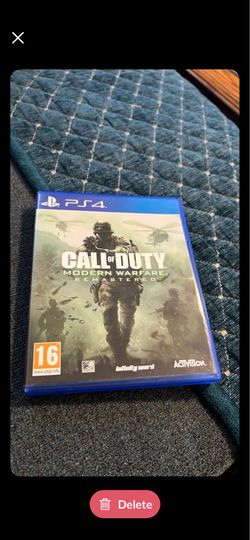 cod modern warfare remastered for sell