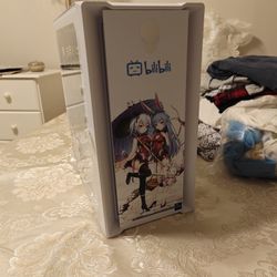 Bilibili x SAMA Limited Edition PC Case – Anime Custom White mATX Tower