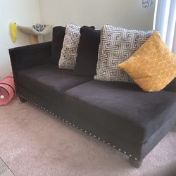 Black living room set
