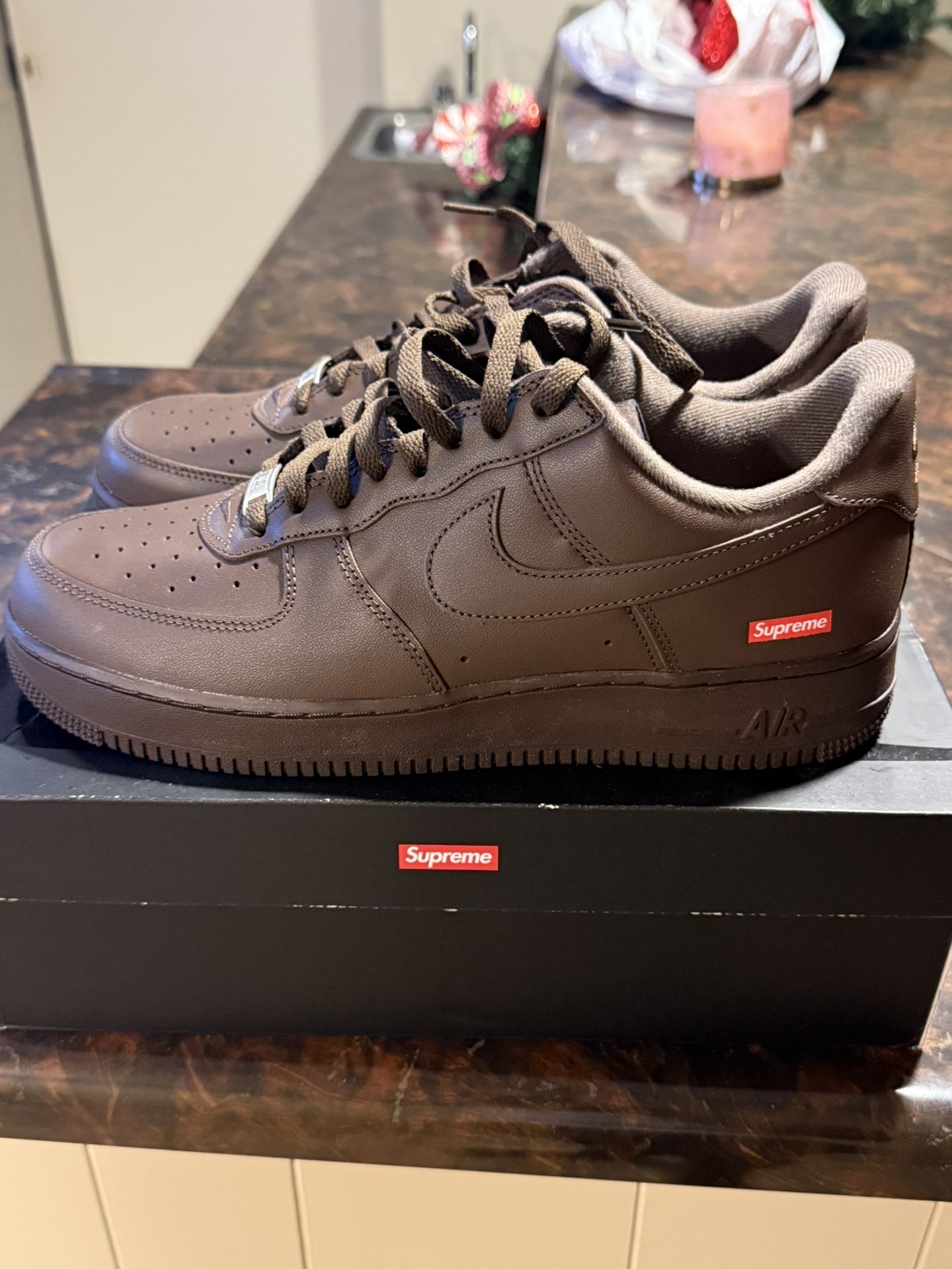 Nike Air Force 1 Low Supreme Baroque Brown