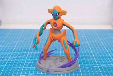 Deoxys Pokémon Figure with Base