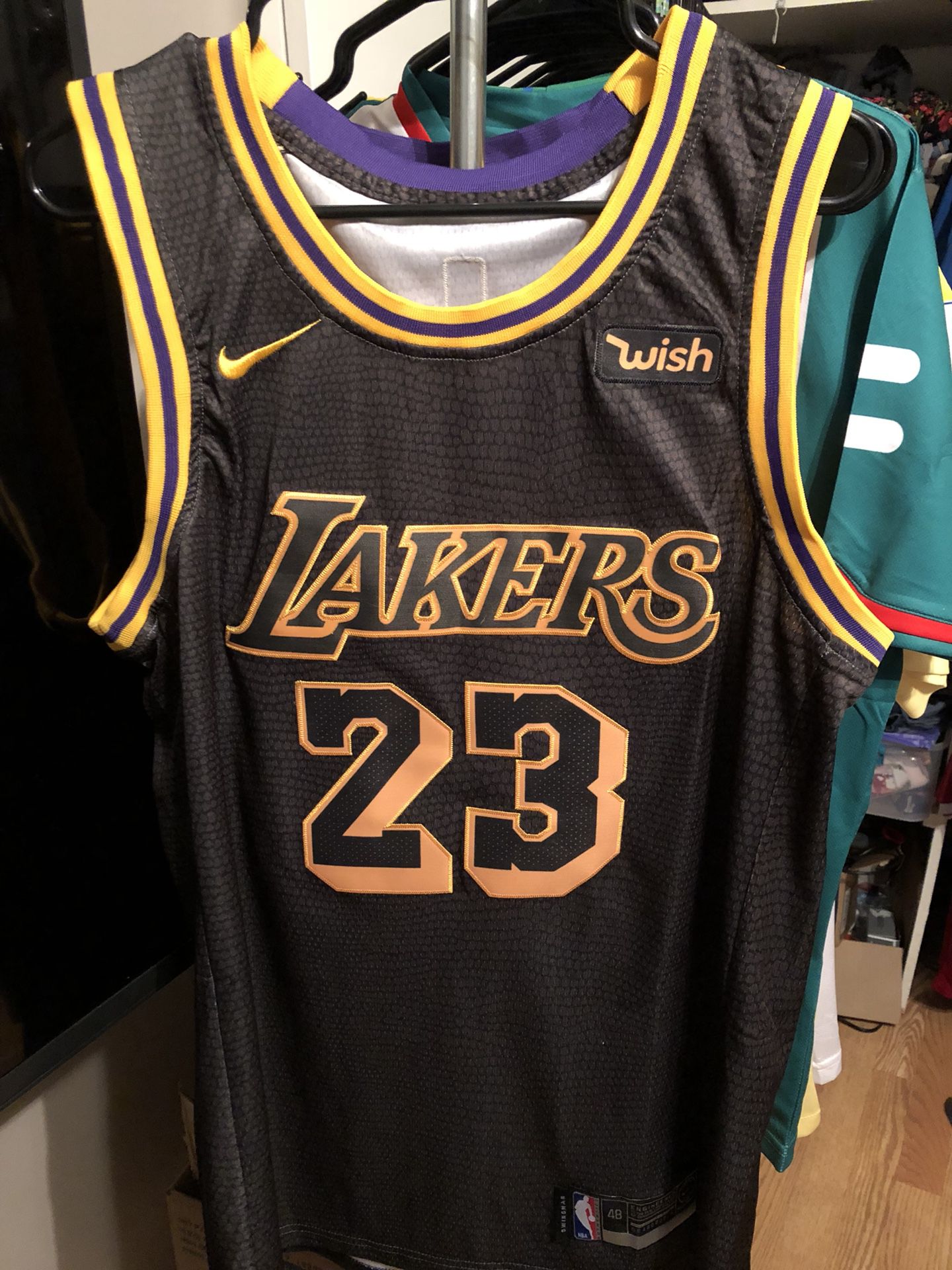 LA Lakers LeBron James Mamba Jersey – The Sports Portal