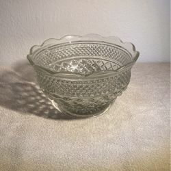  Large Crystal Bowl 