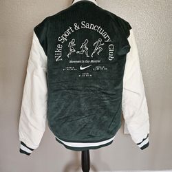 Men's Nike Sport Sanctuary Jacket Running Green Wellness Dept. FB9972-397 Sz S