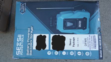SEESII Battery Powered Backpack Sprayer