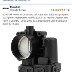 Throttle Body Assembly , Mapa Sensor Dodge / Jeep Liberty Mitsubishi Outlander  / Pacífica 