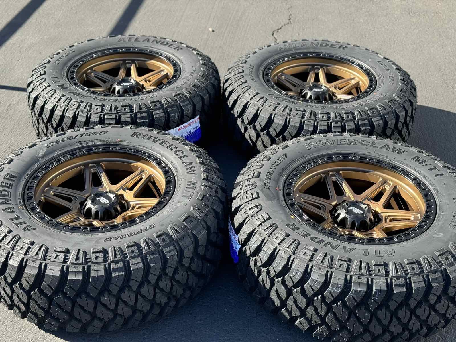 17 Wheels MT Tires Chevrolet Silverado GMC Yukon Sierra 1500 6x5.5 Rims ...