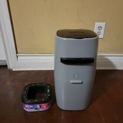 Litter Genie Plus Cat Litter Disposal System for Ultimate Odor Control Silver For Cats With Extra Bags