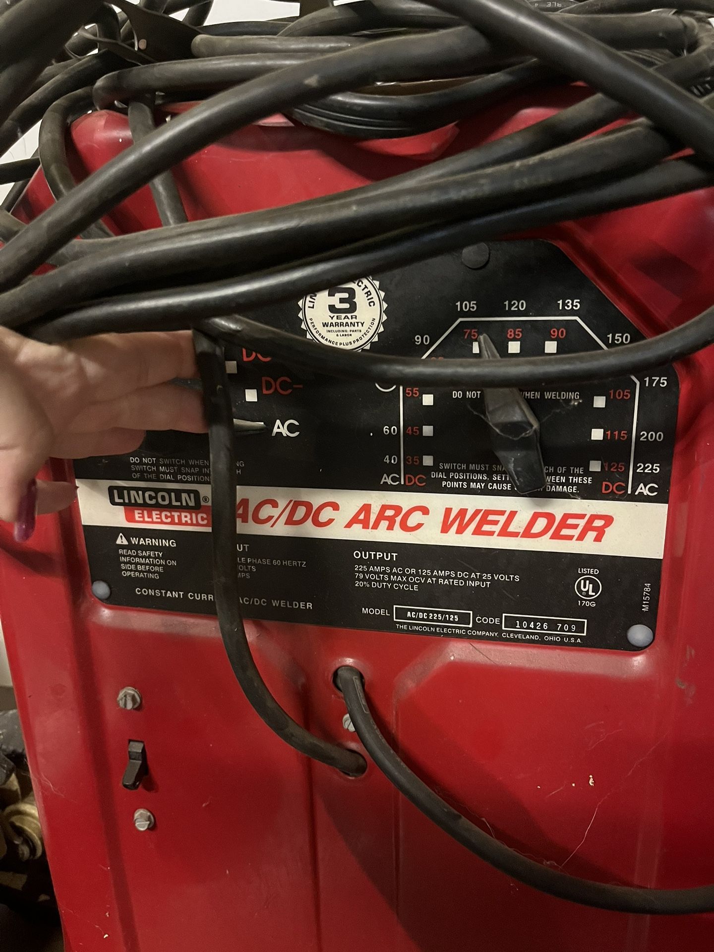Lincoln Electric AC/DC ARC Welder