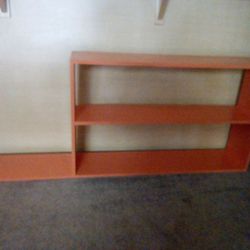 Orange Bookcase