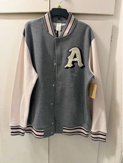 Thereabouts Little & Big Kid Boys Fleece Lightweight Varsity Jacket