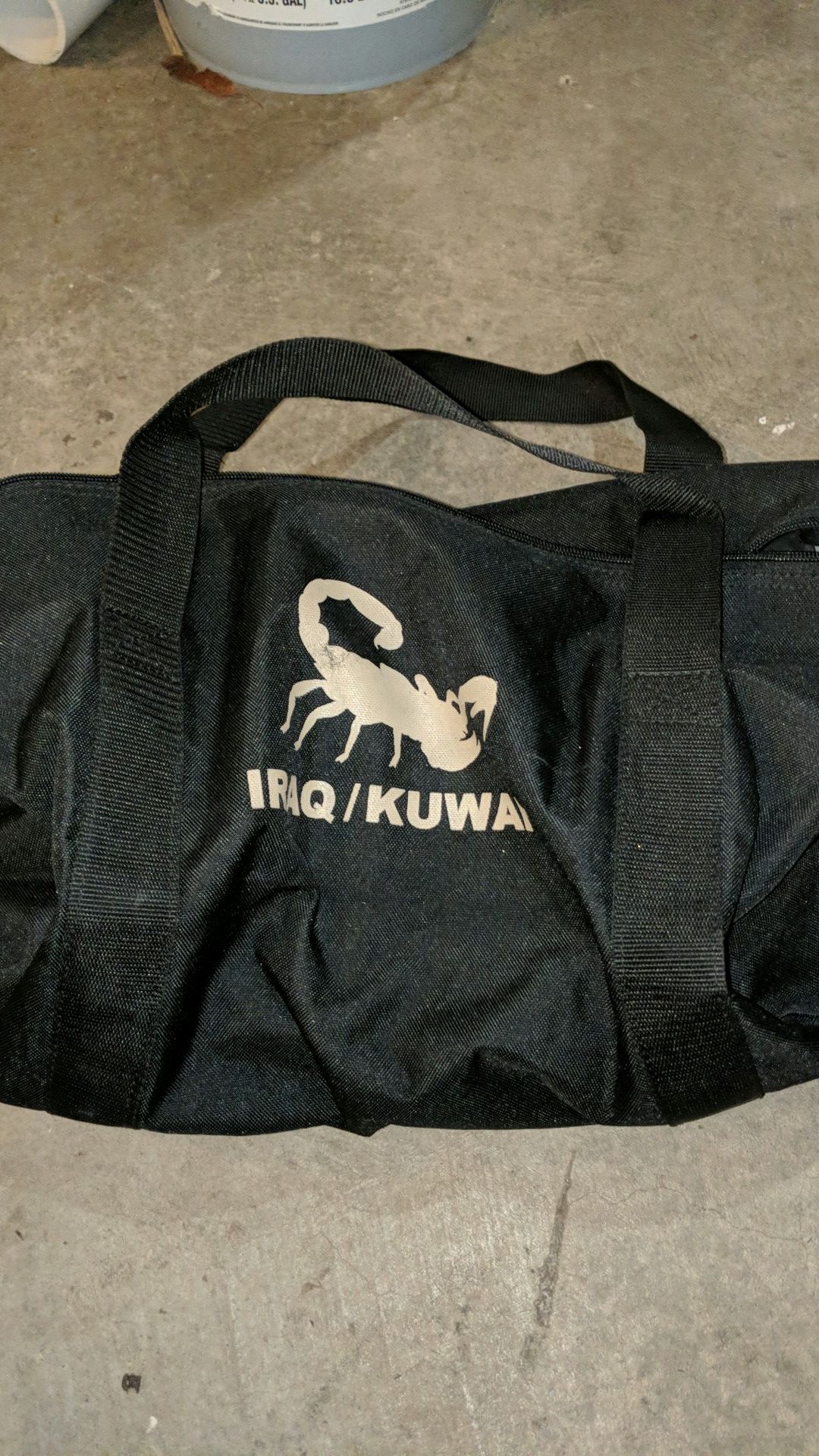 Iraqi Kuwait duffle bag