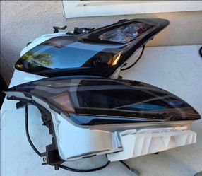 08-15 Infiniti G37 Q60 LED DRL Projector Headlights Luces Focos Micas Faros Faroles Headlamps