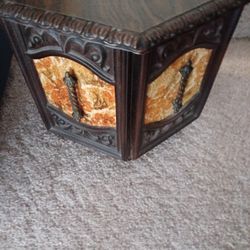 Octagonal Shaped Side Table