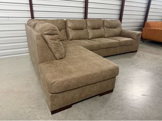 Tan Ashley Furniture Sectional