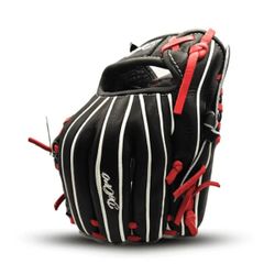 11.50″ Double Welting I Web Black-White Glove
