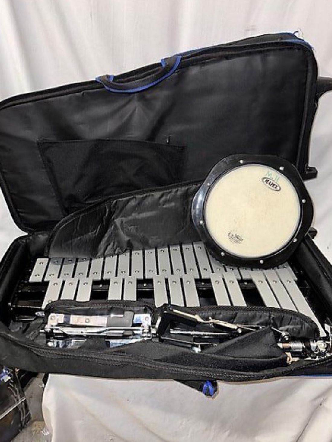 Mapex Snare Drum/Bell Percussion Kit with Rolling Bag