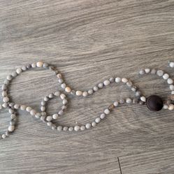 Natural Job’s Tears Seed Necklace – Handmade Organic Beads