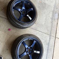 57cr Gram Lights Pair 18x9.5 +38 5x100
