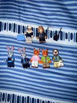 Zootopia mini figure building blocks
