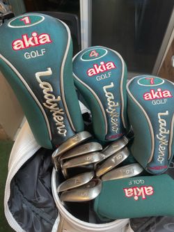 Akia Golf Lady Xena Complete Club Set(Made in Japan)