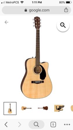FENDER Electric acoustic guitar