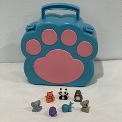 Lakeshore Learn Play Carry Around Animal Town 7 Original Animal toys Characters