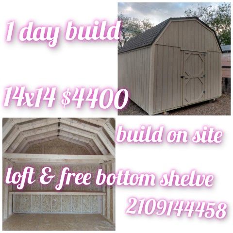 Shed 14x14